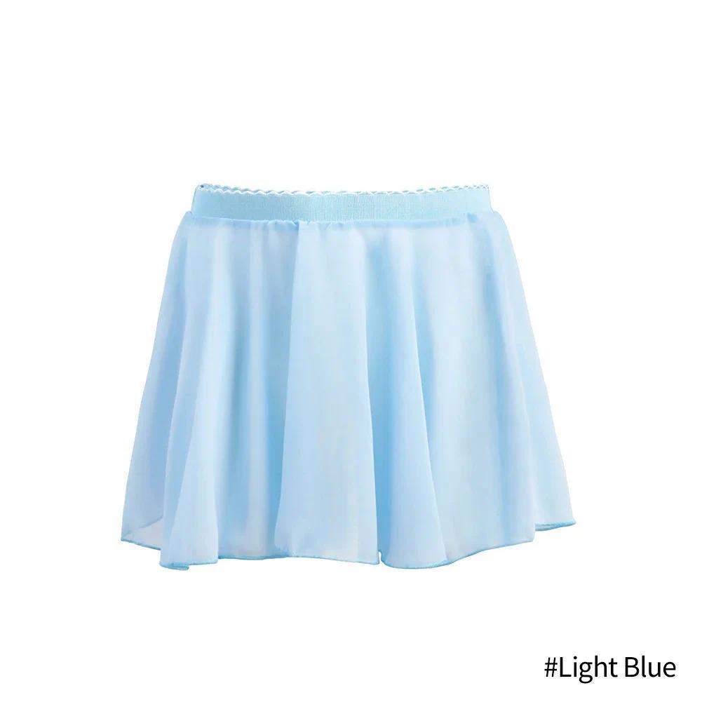 Ballet Skirt Girls Dancing Toddler Kids Dance Chiffon Skirt Elastic Waist Short Dance Skirt for Girls Tutu for Ballet