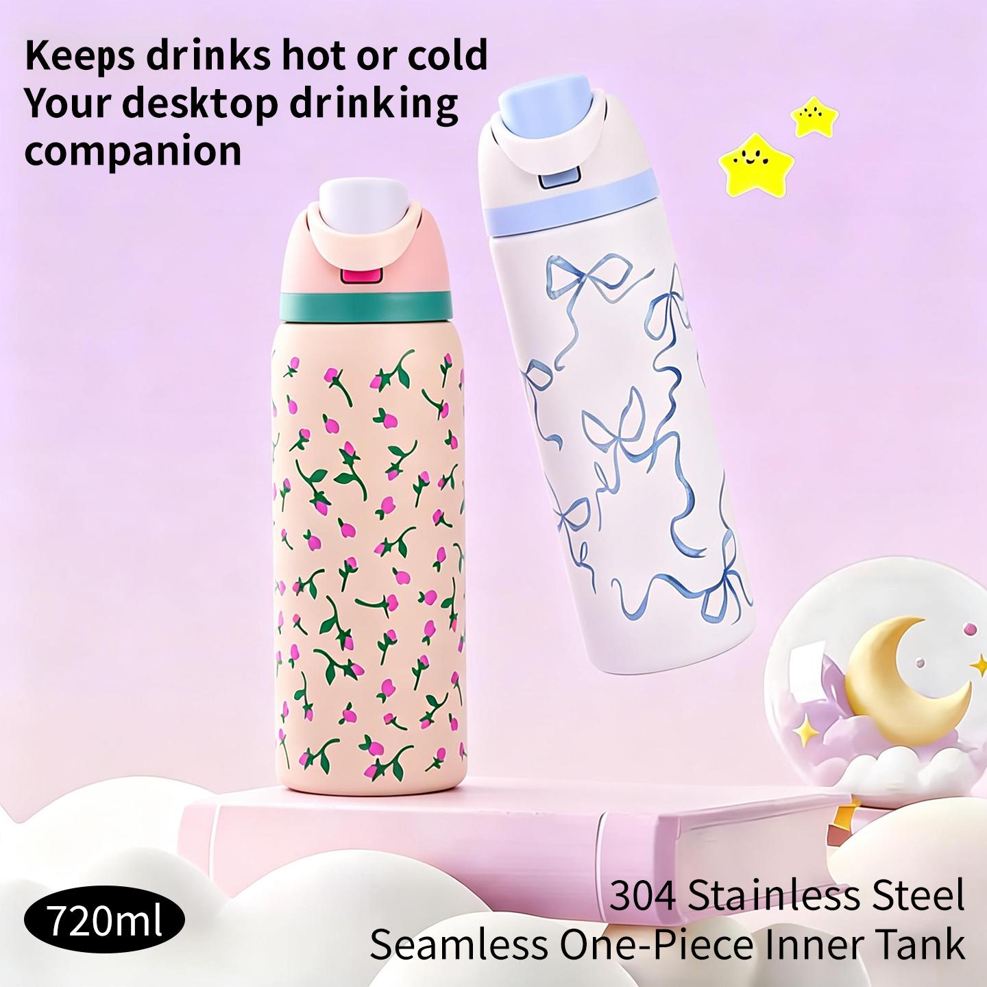 Universal replacement cup lid, leak-proof one-touch design, fits 16oz / 24oz / 32oz / 40oz cups, made of durable PP material, Tumbler Replacement Lid