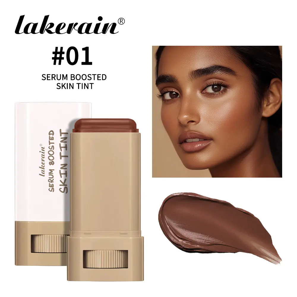 Colored Solid Essence Foundation Make-up Cream Smooth, Long Lasting Moisturizing Coverage and Natural Naked Makeup Repair Cream Natural Everyday Makeup Stick