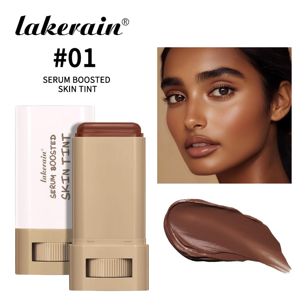 Colored Solid Essence Foundation Make-up Cream Smooth, Long Lasting Moisturizing Coverage and Natural Naked Makeup Repair Cream Natural Everyday Makeup Stick