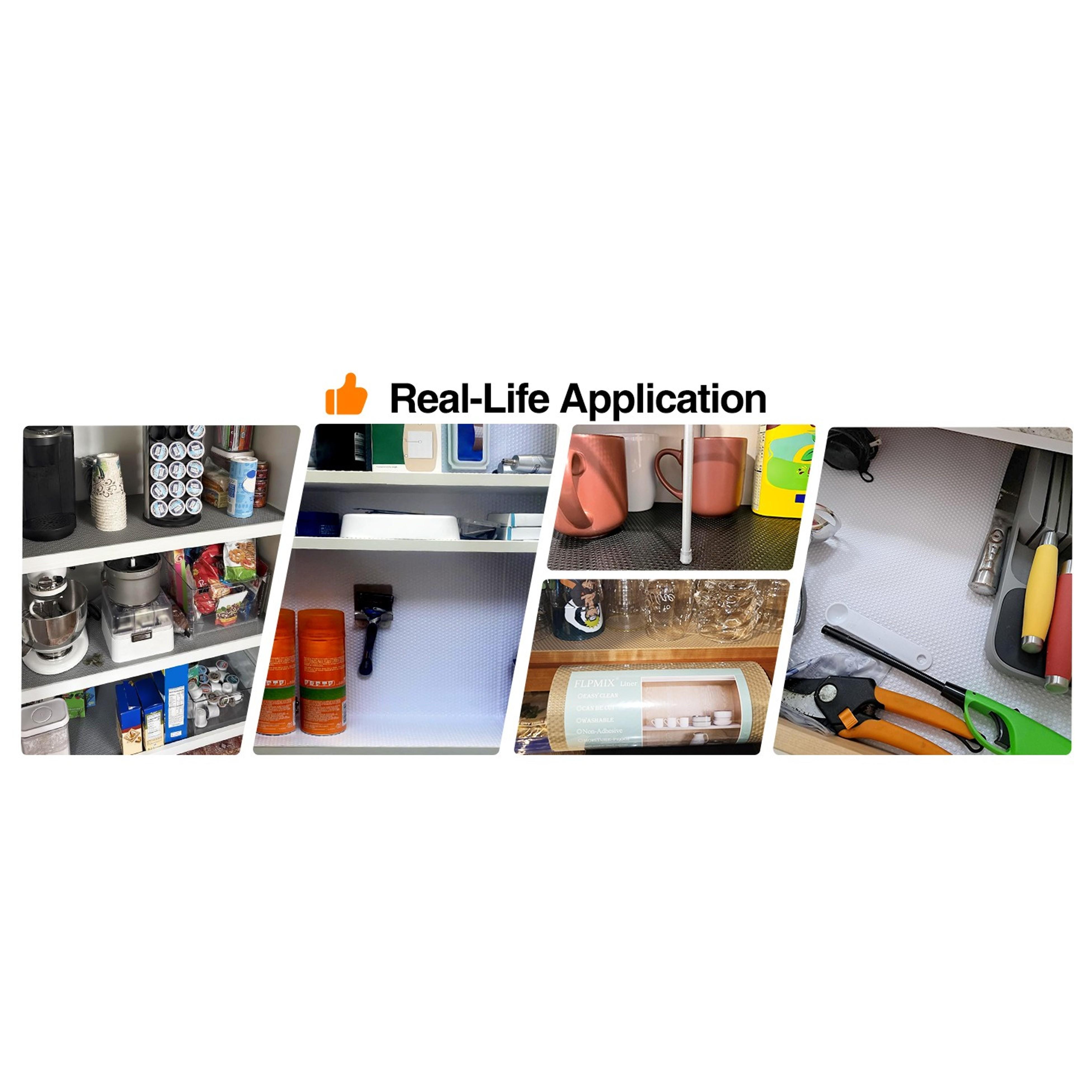 Cabinet Shelf Liner White: Waterproof EVA Drawer Paper Cabinet Shelf Liner White: Waterproof EVA Drawer Paper