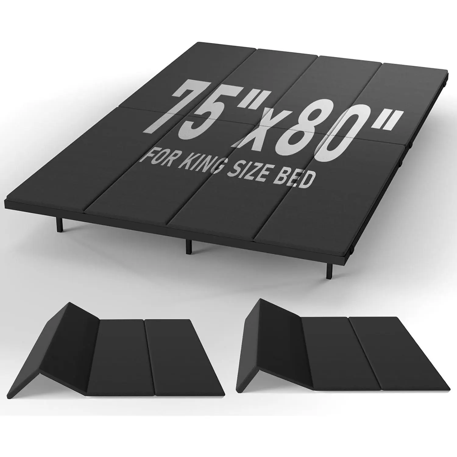 King Size Bunkie Board 75"x80", Anti‑Sag Under‑Mattress Support Board For Slatted Bed Frame, Light Thin & Moisture Resistant