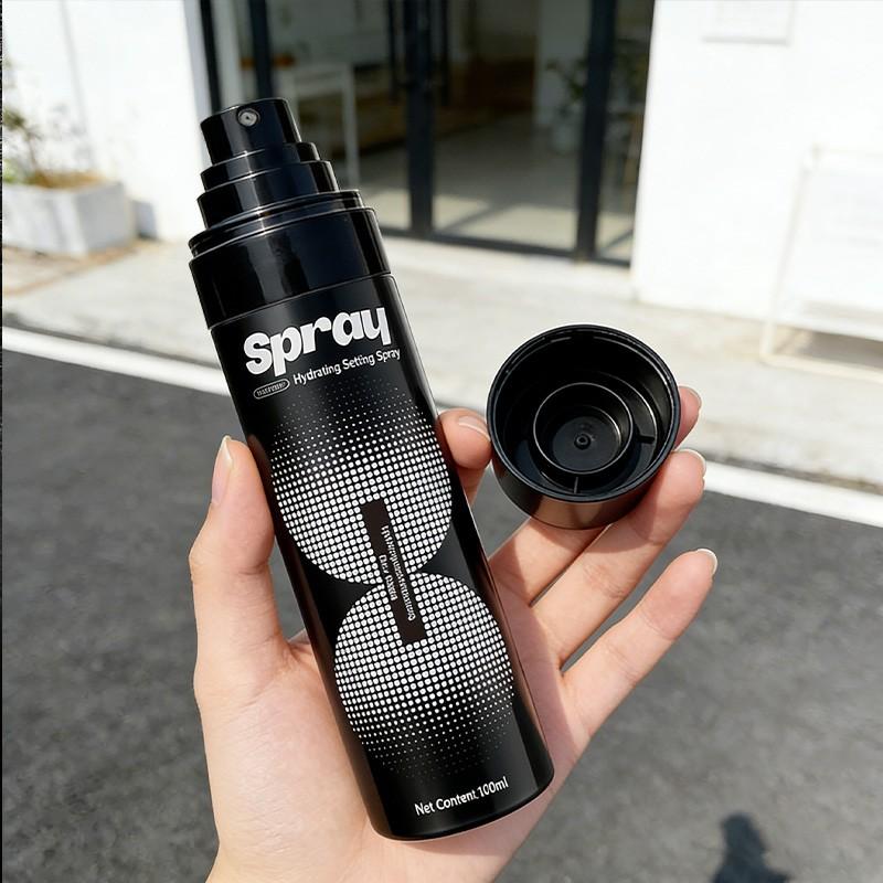 Hydrating Setting Spray 100ML, Say Goodbye to Flakiness, Fine Mist Long-Lasting Makeup, Glowy Finish No Smudging, Moisturizing Makeup Fixer