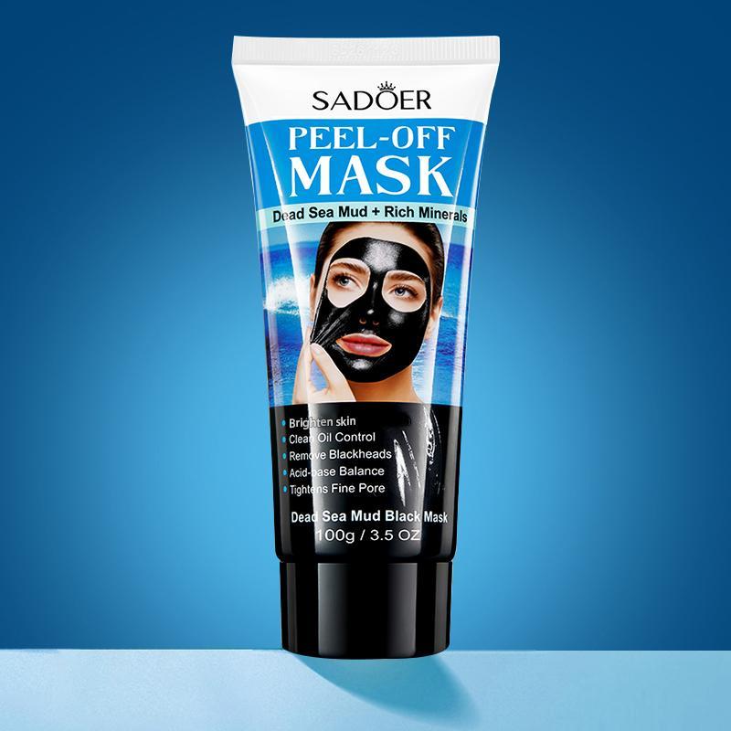 Dead Sea Mud Black Mask + Mineral-Rich Peel-Off Cleansing Mask Dead Sea Mud Black Mask + Mineral-Rich Peel-Off Cleansing Mask
