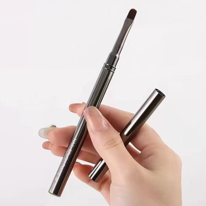 Flat head/round head/large square circle/professional nail brush - gel repair brush for nail design, fine tip nail brush, nail tools, Nail Design Pen, suitable for acrylic nail art, DIY Nail Art, DIY Manicure, household and salon use, Nail Supplies