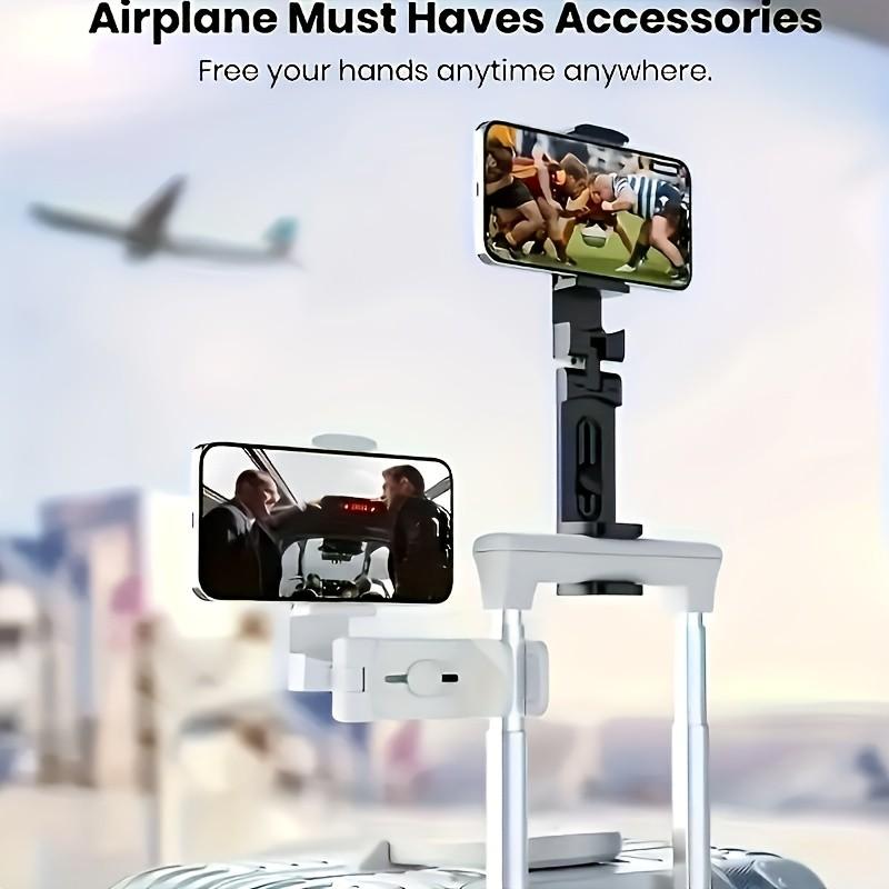 360° Rotating Phone Stand, Durable and Practical, Car and Desktop Use, Hands-Free Design, Ideal for Travelers and Air Enthusiasts