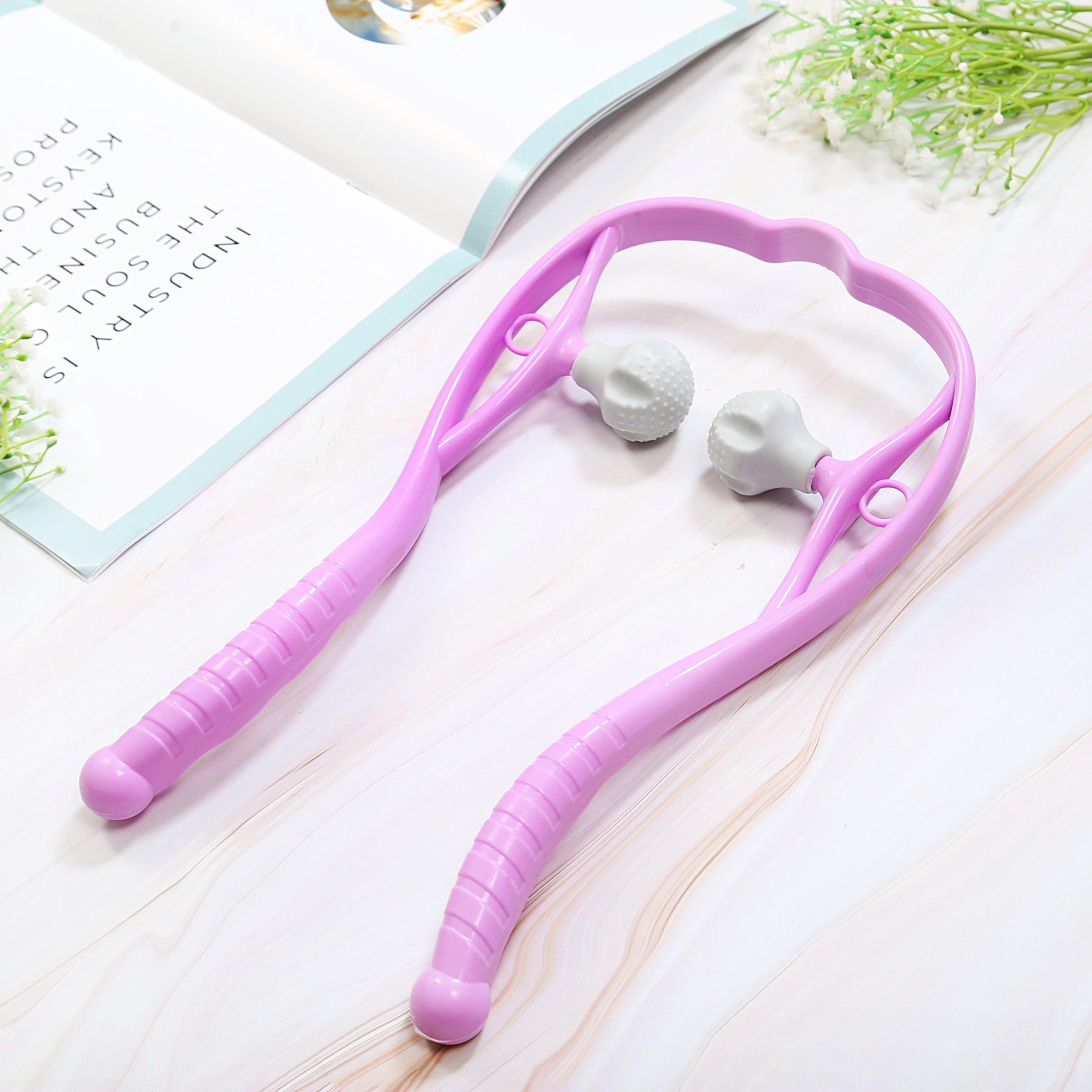 New Ergonomic Trigger Point Massager, Full Body and Shoulder Relaxation, Comfortable and Durable Design, Adjustable Height, Made of Plastic