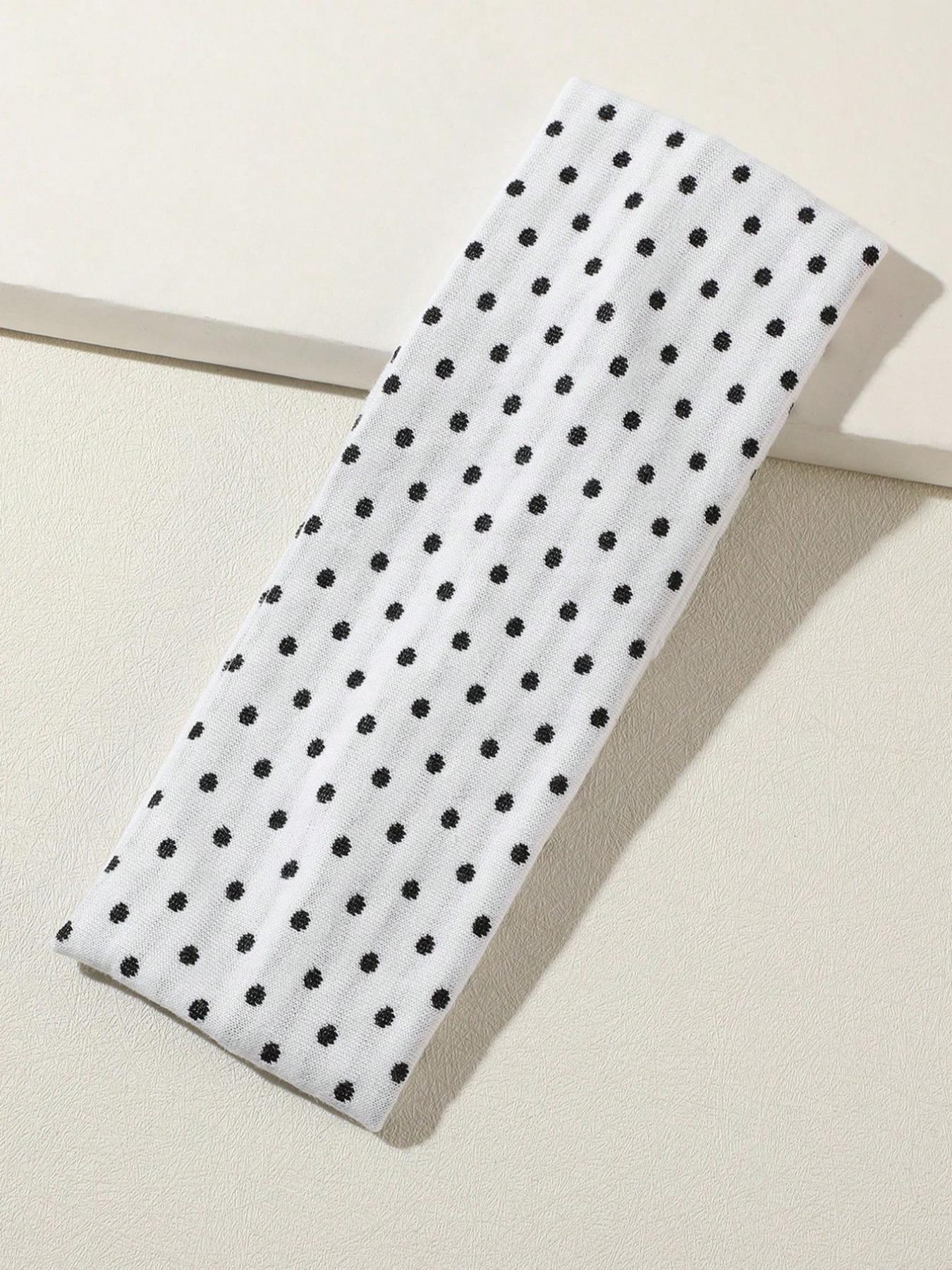 4pcs-Retro-Polka-Dot-Print-Elastic-Sports-Headband-Versatile-For-Daily-Life-Yoga-Outdoor-Activities-Fashion-Accessory-For-Women-Hairband