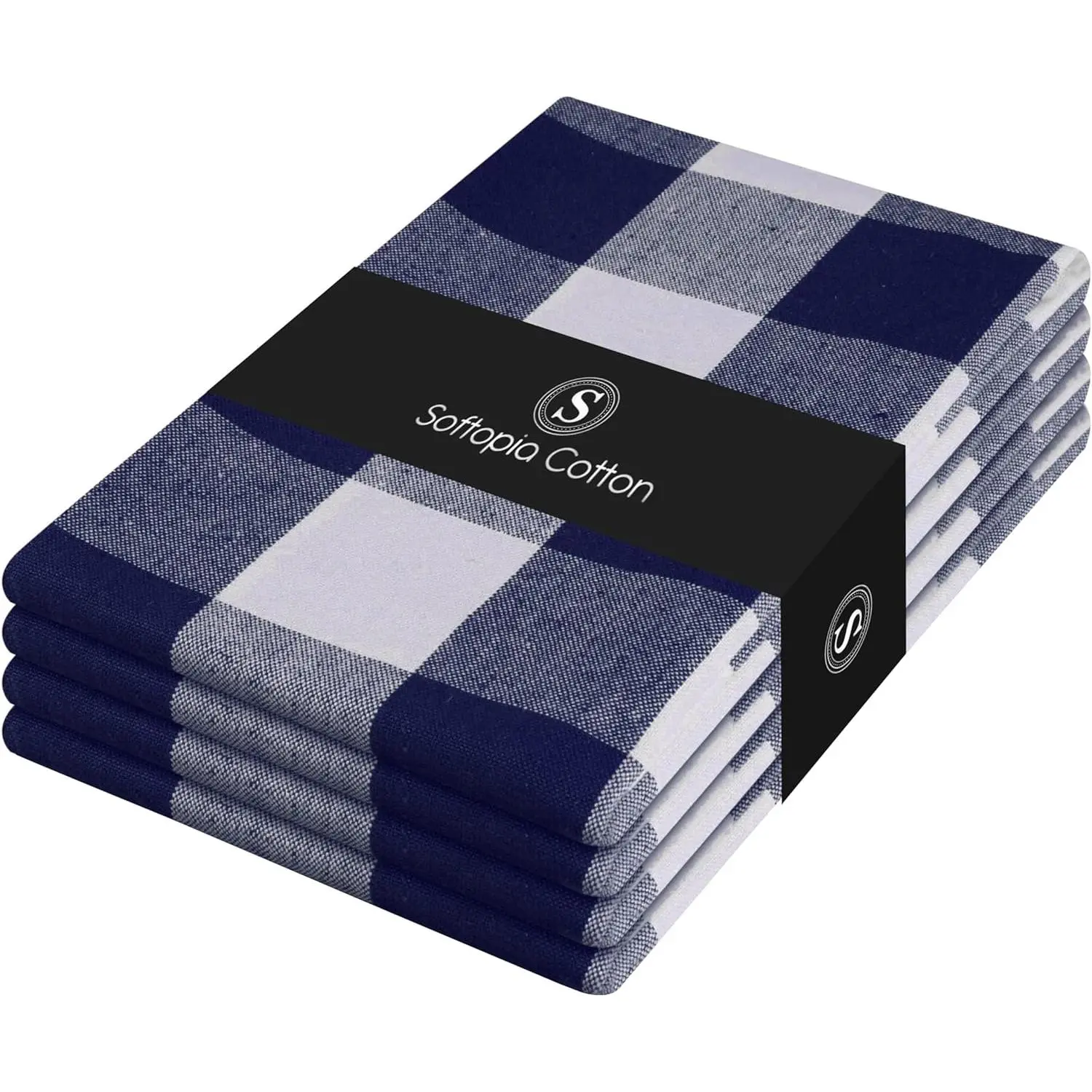 Navy, White -