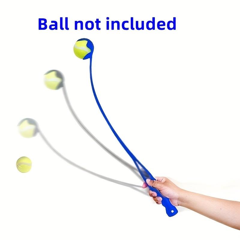 Pet Tennis Ball Thrower, Interactive Dog Training Toy, Durable Plastic Launcher, for Medium Large Dogs, Fun Outdoor Activity