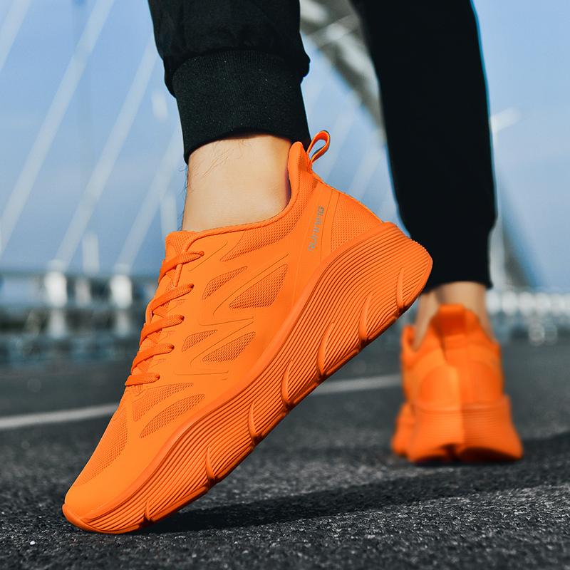 Level Up Your Casual Vibe! Men’s Chunky Casual Sneakers | 6 Vibrant Shades (36-47) | Lightweight, Shock-Absorbing & Trendy | Breathable Casual Shoes