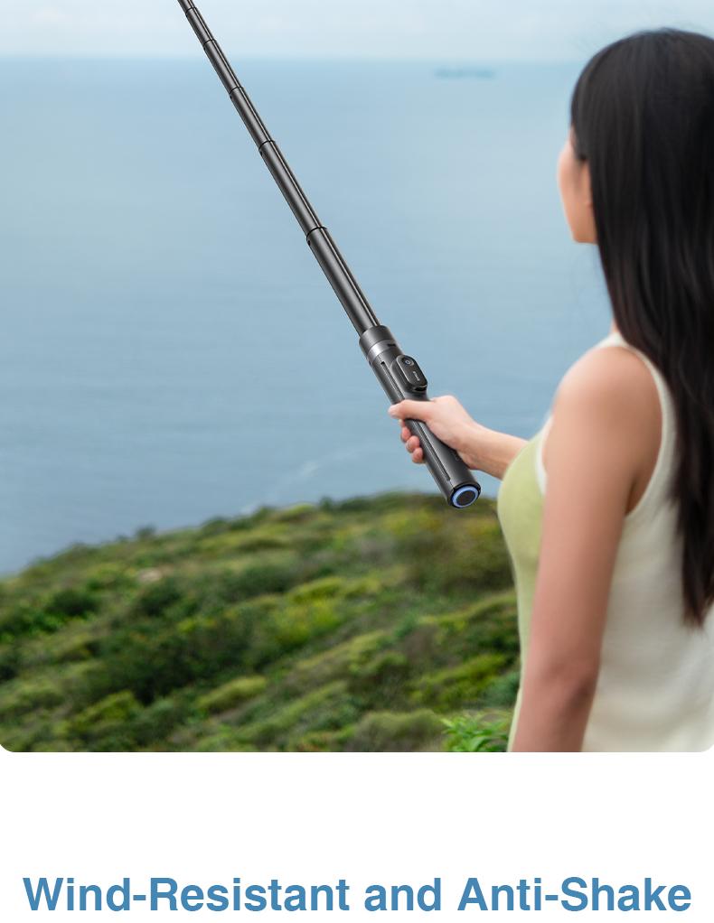 Oroms 67"Portable Selfie Stick Tripod with Remote，One Click Open, Wireless Remote Included.FOR Cellphone. Smartphone Camera Accessories Camera Stand