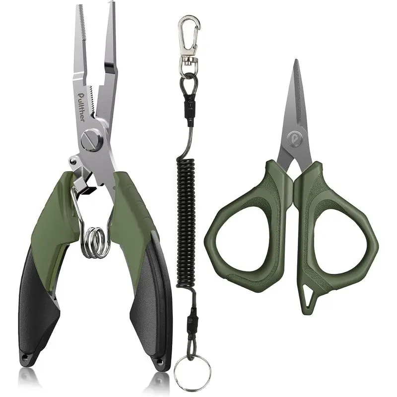 Outdoors Fishing Tools Kit, Fishing Pliers,Fishing Scissors