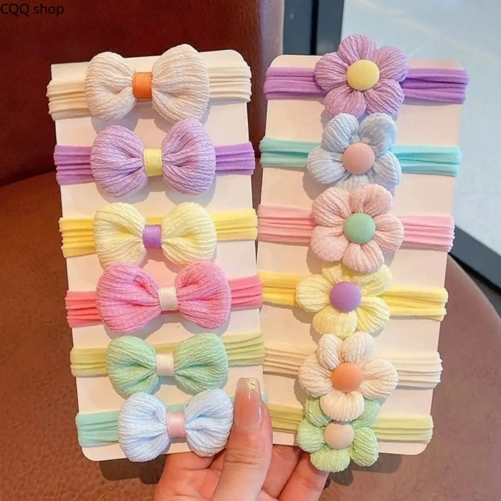 12Pcs Kids Hair Ties, Cute Flower & Bow Scrunchies, High Elastic Hair Elastics for Baby Girls. Soft gentle design won't hurt hair, lovely floral bow hair accessories. Ideal for creating ponytails, daily styling and casual hair decoration for little girls