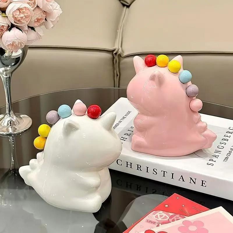 ⚖️ [Aesthetic Tableware] Unicorn Bento Food Picks | Kitchen Organizer Jar - (Handle With Care)