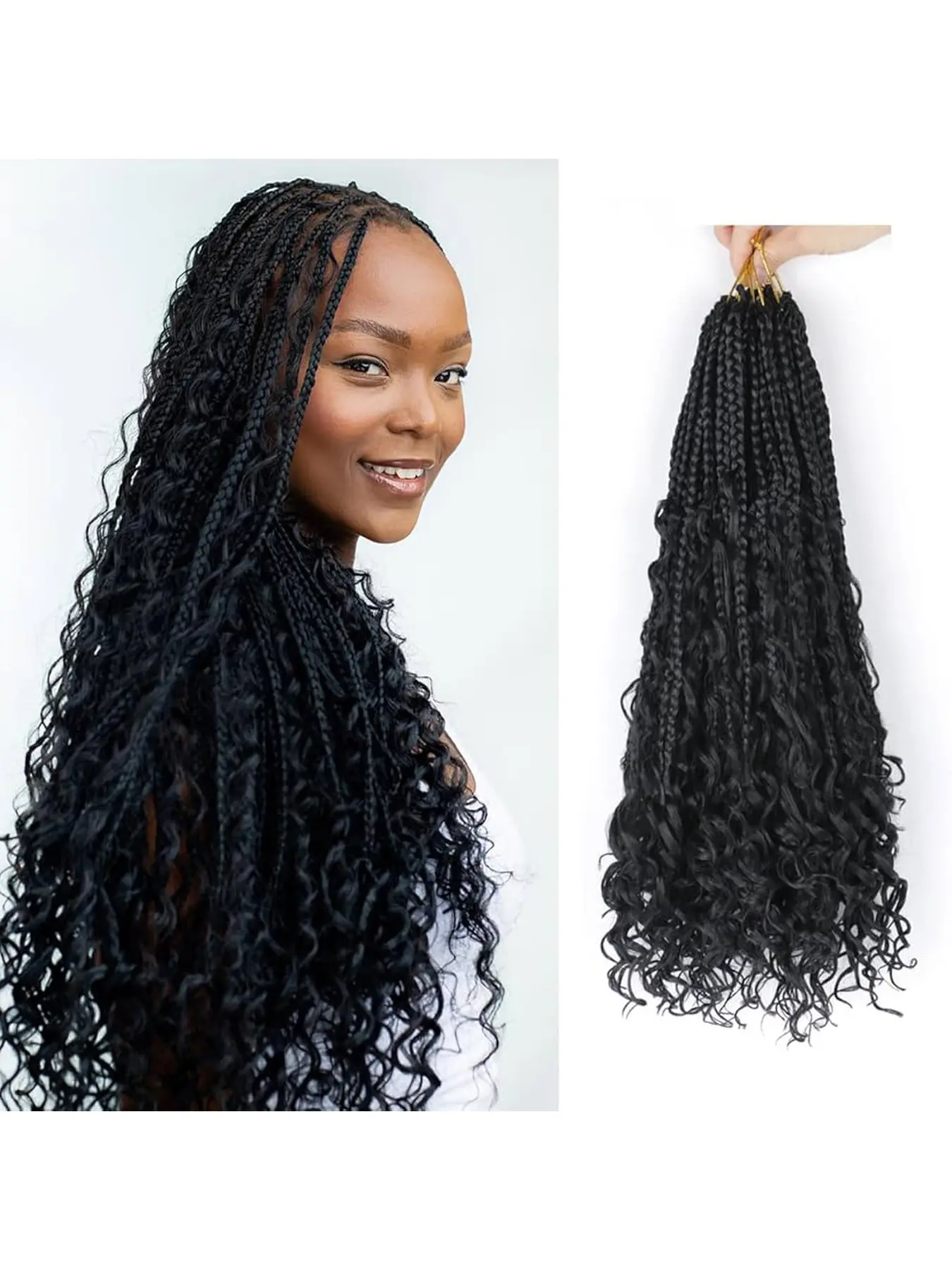 African Braided Crochet Headband Wig with 3 Strand Dreadlocks Lightweight Breathable Synthetic Lace Front Hairpiece for Daily Wear Street Style Fashion Look