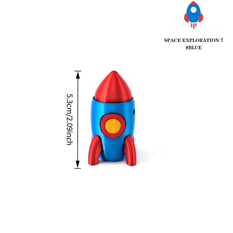 Alien Space Exploration Button Relax, Ideal Holiday Gift, Desk Stress Reliever, Space Exploration Key, Sci-Fi Style Button, Alien Theme Design, Detailed Miniature Build, Sci-Fi Fans Gift, Collectors Novelty Item, Stress Relief Gadgets, Christmas