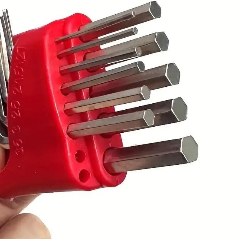 Ball Head Hex Wrench for Deep Narrow Spaces, 30° Angled L-Type Design, Ideal for Tight Areas, Repair Tool, Hardware Tool