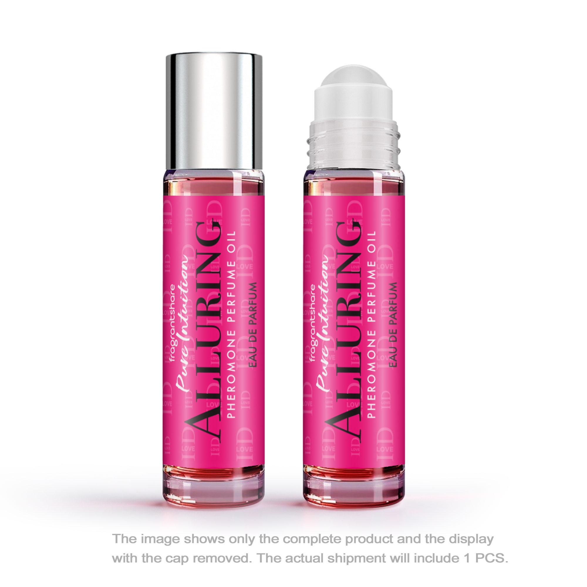 Fragrantshare0.34 fl oz (10 ml) Alcohol-Free Pheromone Roll-On Perfume: Long-lasting floral notes that enhance feminine charm— Ideal for dates, travel companion, everyday elegance, Date night fragrance, travel perfume, Classic fragrance, soft and delicate