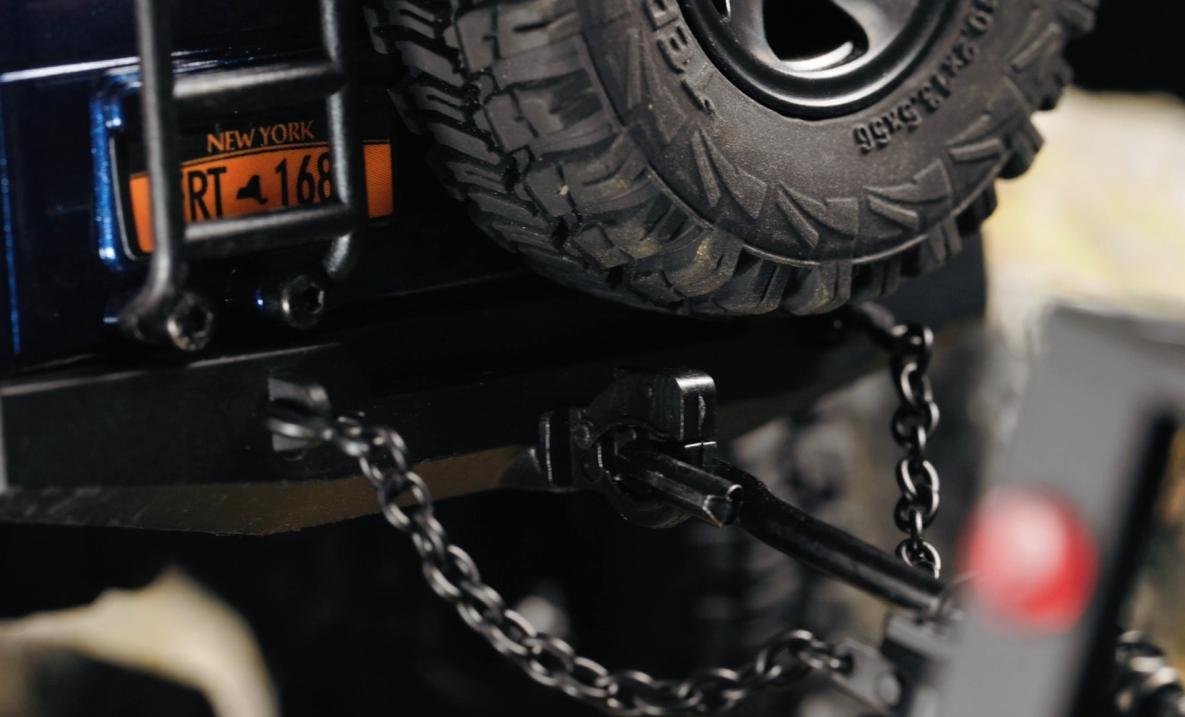 FMS RC Trailer for 1:18/1:12 RC Crawler RC Trucks Parts for FCX18 Land Cruiser 80 & 1:12 Rc Cars for Hauling Behind Car FMS RC Trailer for 1:18/1:12 RC Crawler RC Trucks Parts for FCX18 Land Cruiser 80 & 1:12 Rc Cars for Hauling Behind Car