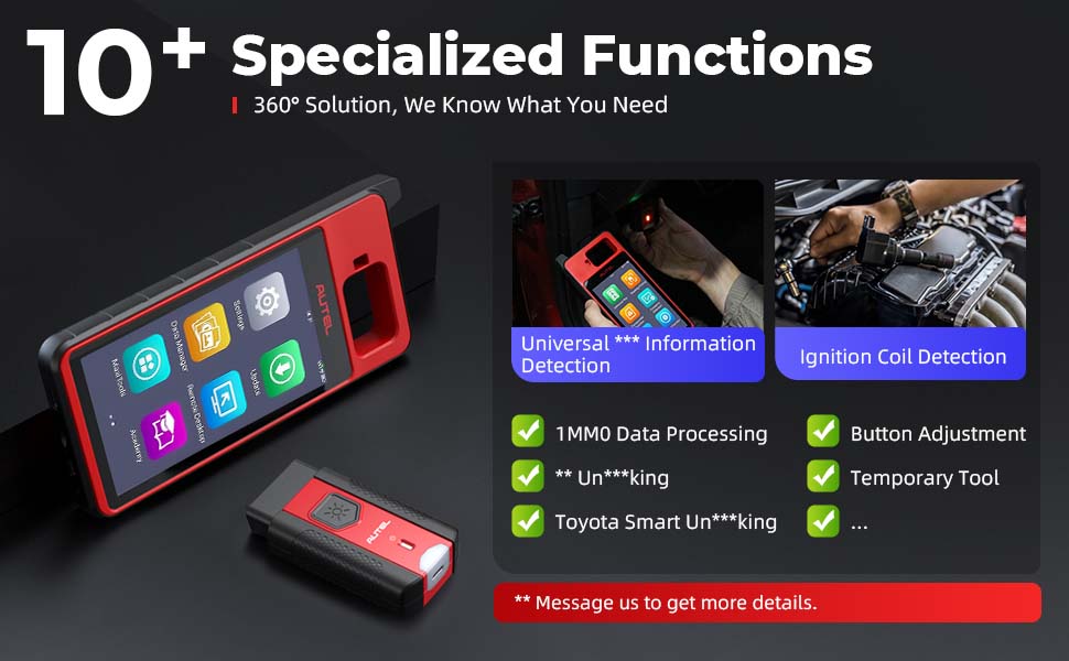 Autel MaxilM KM100(E) Scan Tool,Car OBD2 Scan Tool Multilingual OBD2 Scanner with Display Multi-Car Key Programming Autel MaxilM KM100(E) Scan Tool,Car OBD2 Scan Tool Multilingual OBD2 Scanner with Display Multi-Car Key Programming