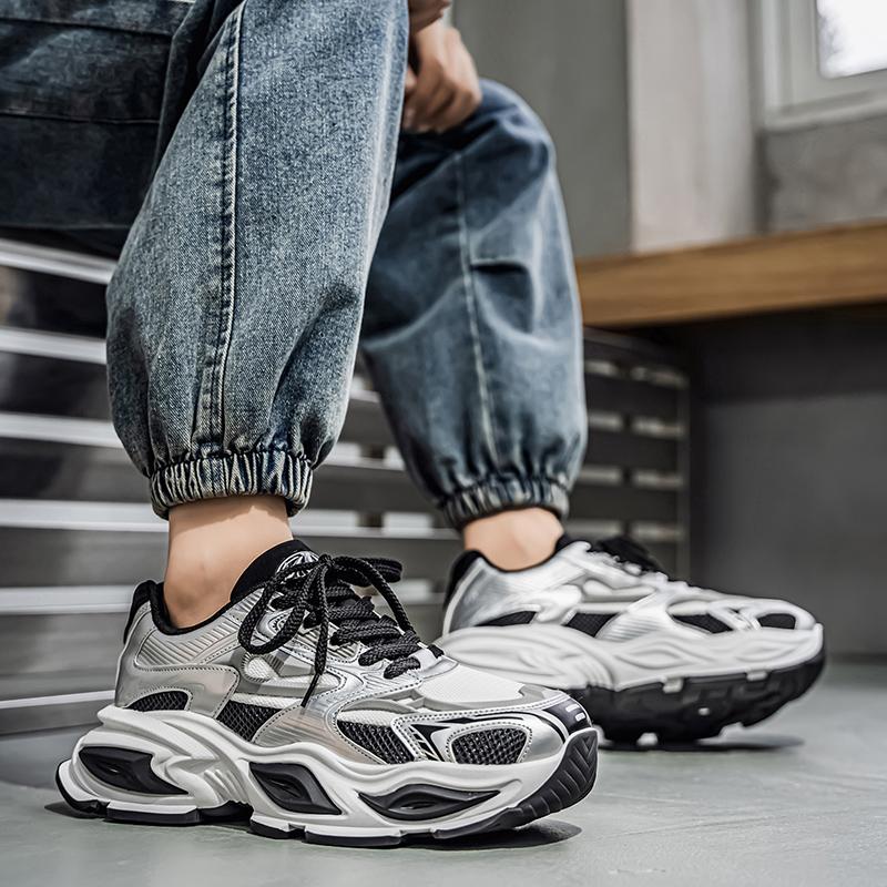 Breathable Comfortable Men's Shoes, Fashion Versatile Slimming Effect, Trendy and Stylish Footwear for Everyday Wear