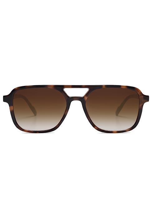 SOJOS Retro Aviator Sunglasses for Women Men,Trendy Rectangle Womens Mens Shades Sun Glasses SJ2202