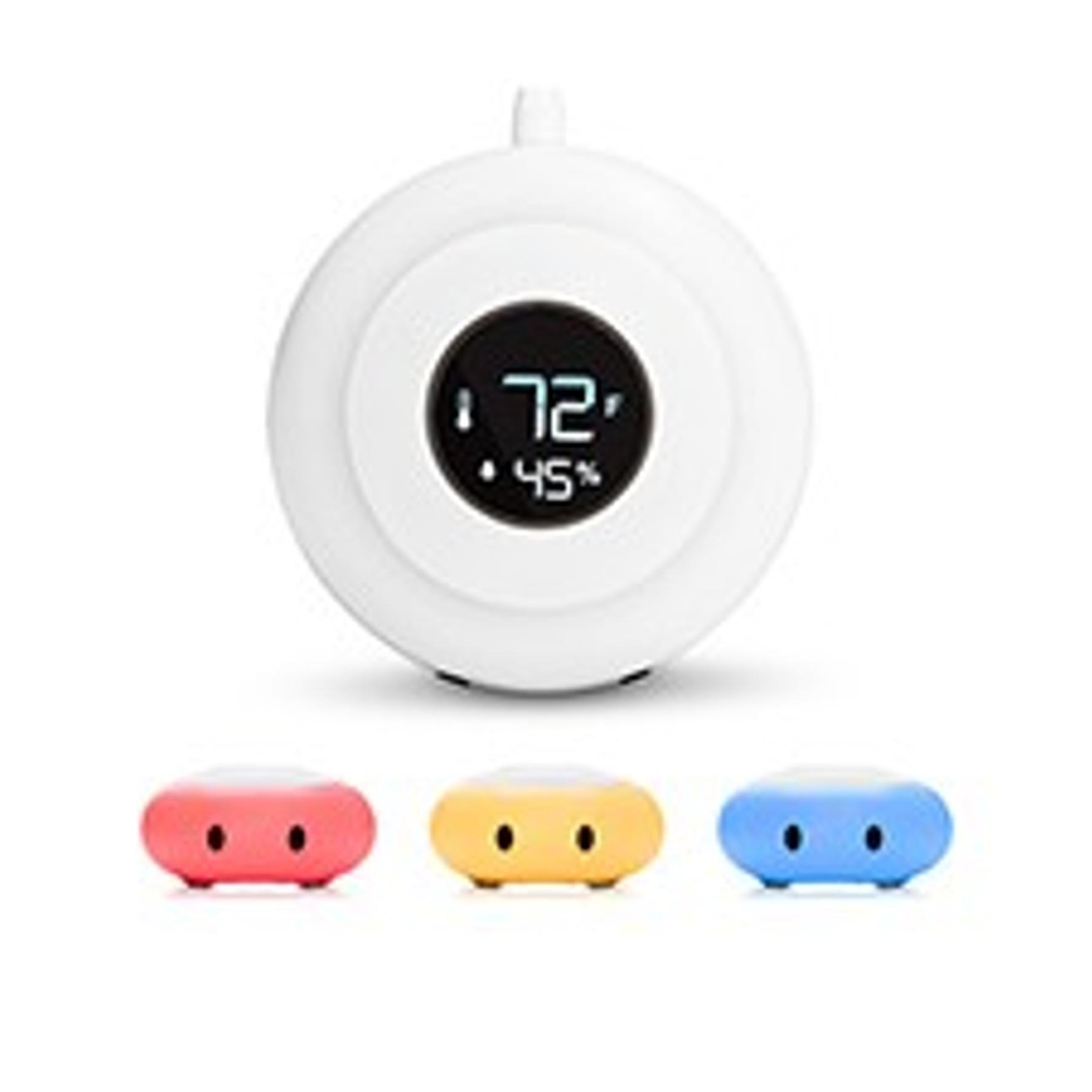 Childproof Outlet Covers with Night Light (2-Pack) | Tamper Resistant Socket Cover for Baby & Toddler Safety | Light Sensor or Manual Toggle