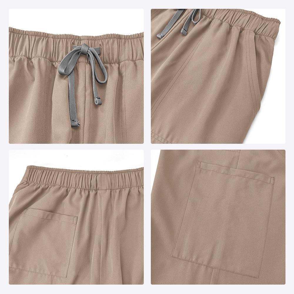 Summer Quick Drying Casual Comfortable Beauty Spa Sanatorium Pet Hospital Doctor Nurse Staff Workwear Set Uniforms for Men and Women