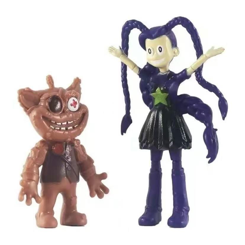 12-Piece Set Dynamic Time Series Collectible Figures, Cute Display Dolls, Perfect Gift for Fans, Unique Decorative Items