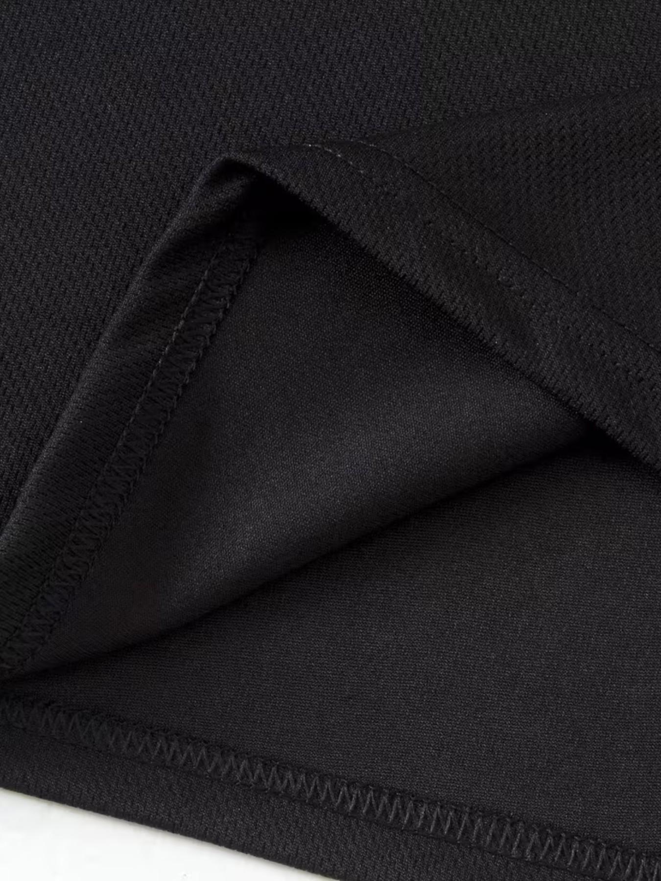 Men's Quick-Dry Sleeveless Sportswear Set, Breathable Round Neck Tank Top, Lightweight Polyester Short Sleeve, Ideal for Outdoor Activities & Fitness