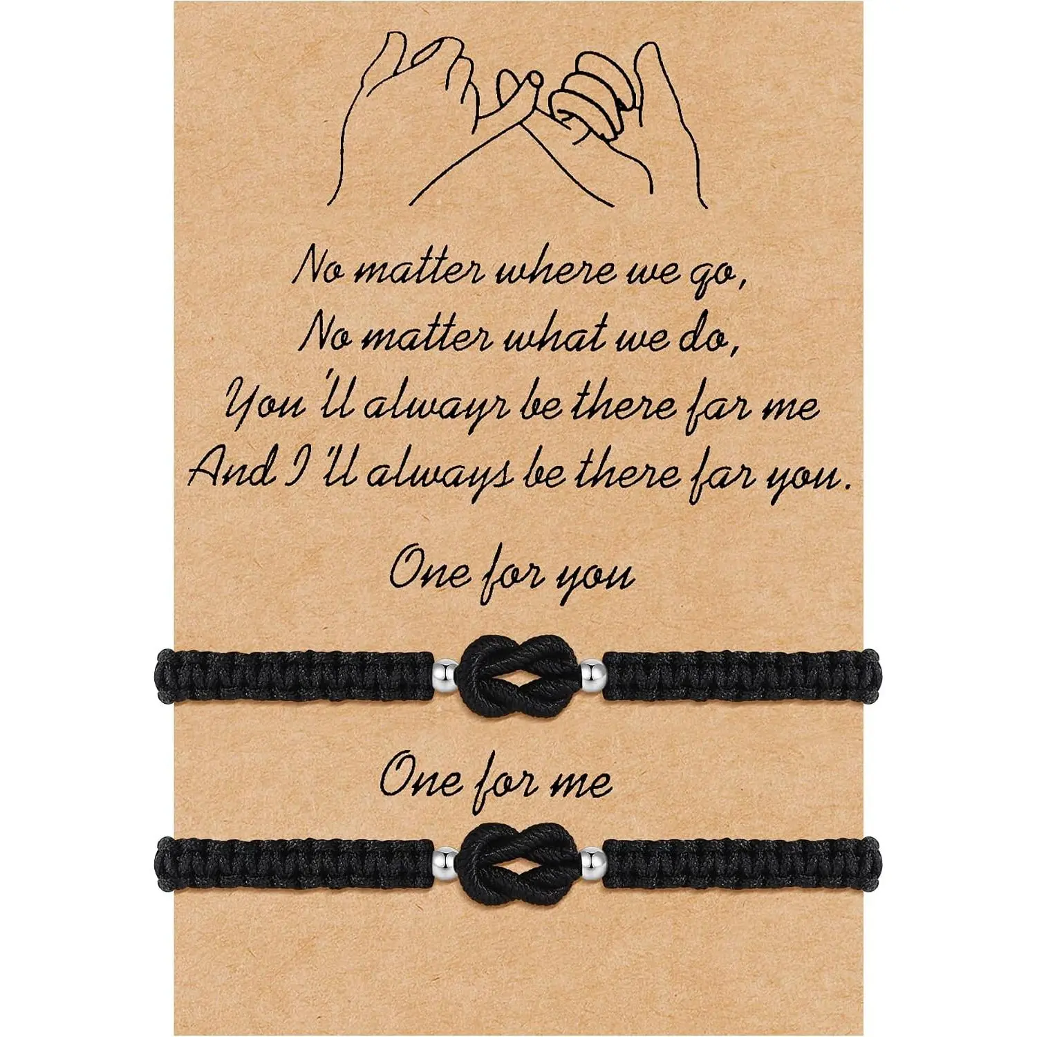 Matching Knot Bracelets for Mother Son Dad Daughter  Couples | Friendship Birthday Anniversary Christmas  for Women Men Him Her