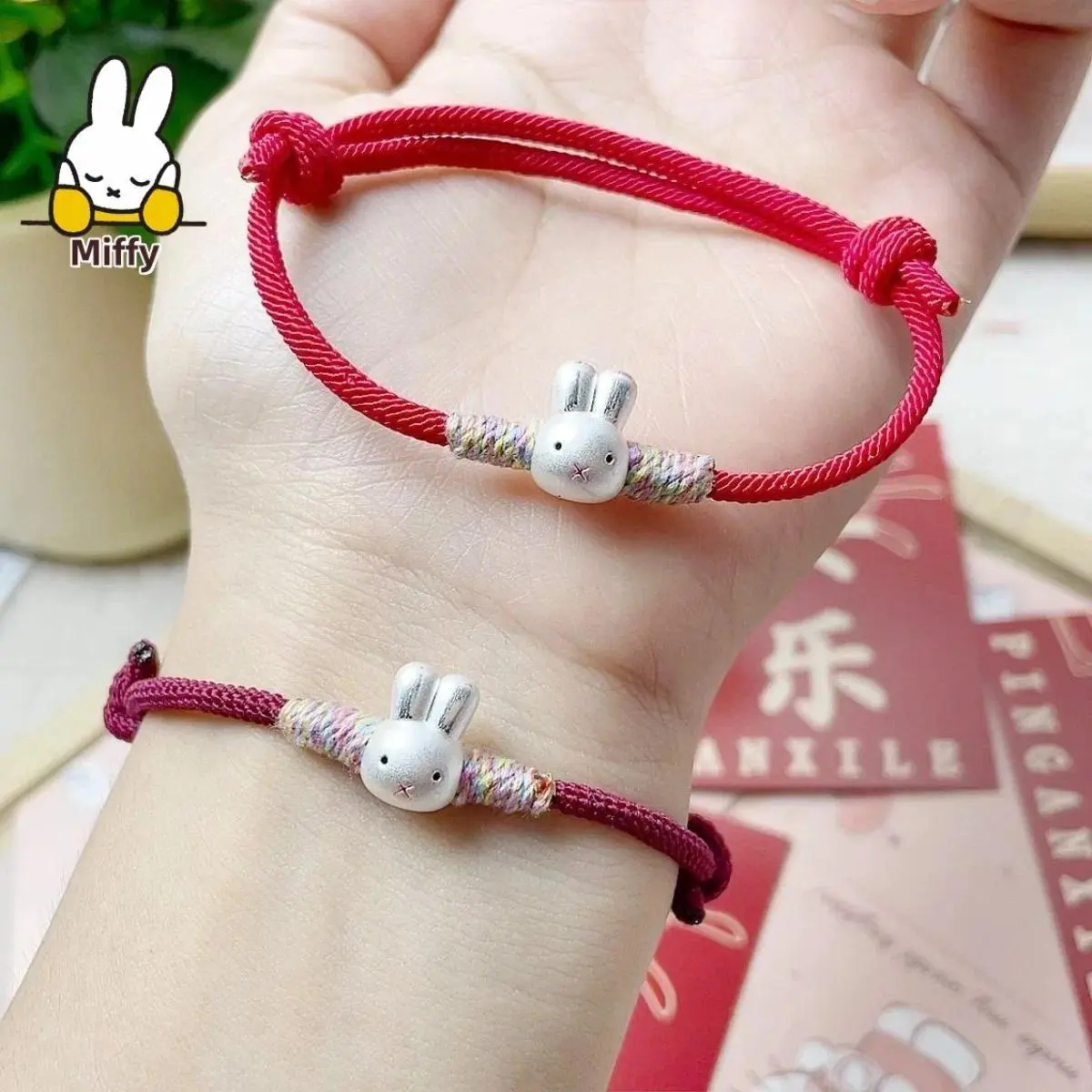 Kawai miffy Rabbit Bracelet A Cute Cartoon Rabbit Bracelet As A Gift for Your Girlfriend Gift Toys