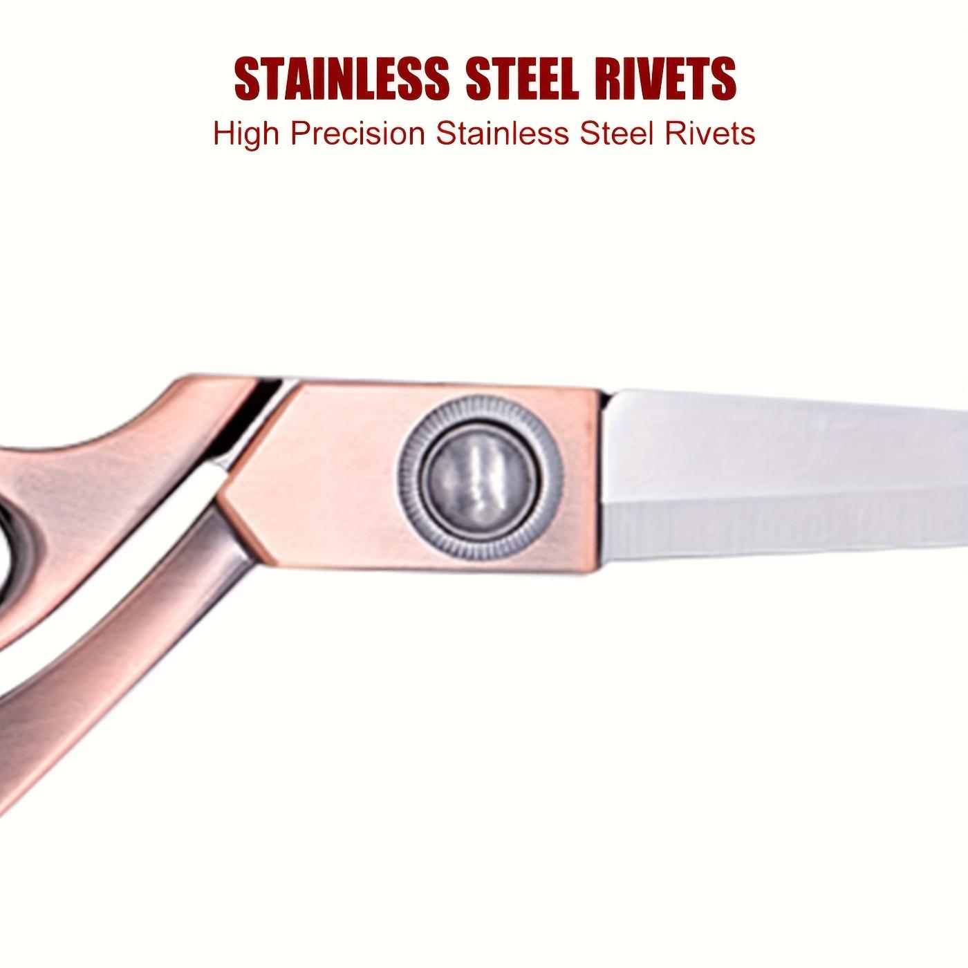 【Free shipping】1pc Rose Gold Color Scissors, Stainless Steel Rose Gold Scissors For Office, Sewing 9.4inch, Easter DIY Crafting Handwork