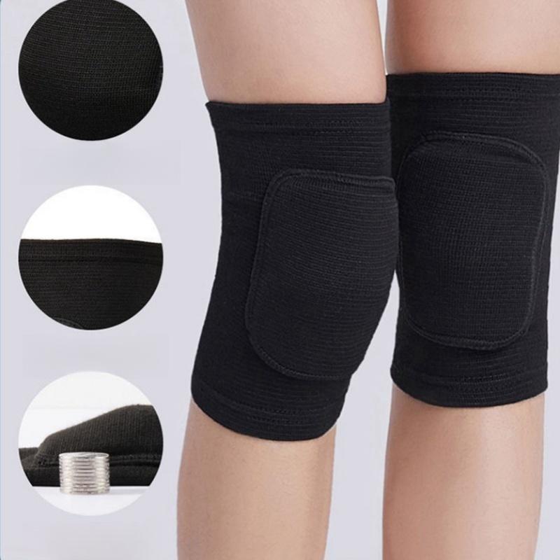 Soft Breathable Volleyball Knee Pads for Men and Women, Ideal for Yoga Tennis Wrestling Running Cycling Climbing, Comfortable Foam Protection