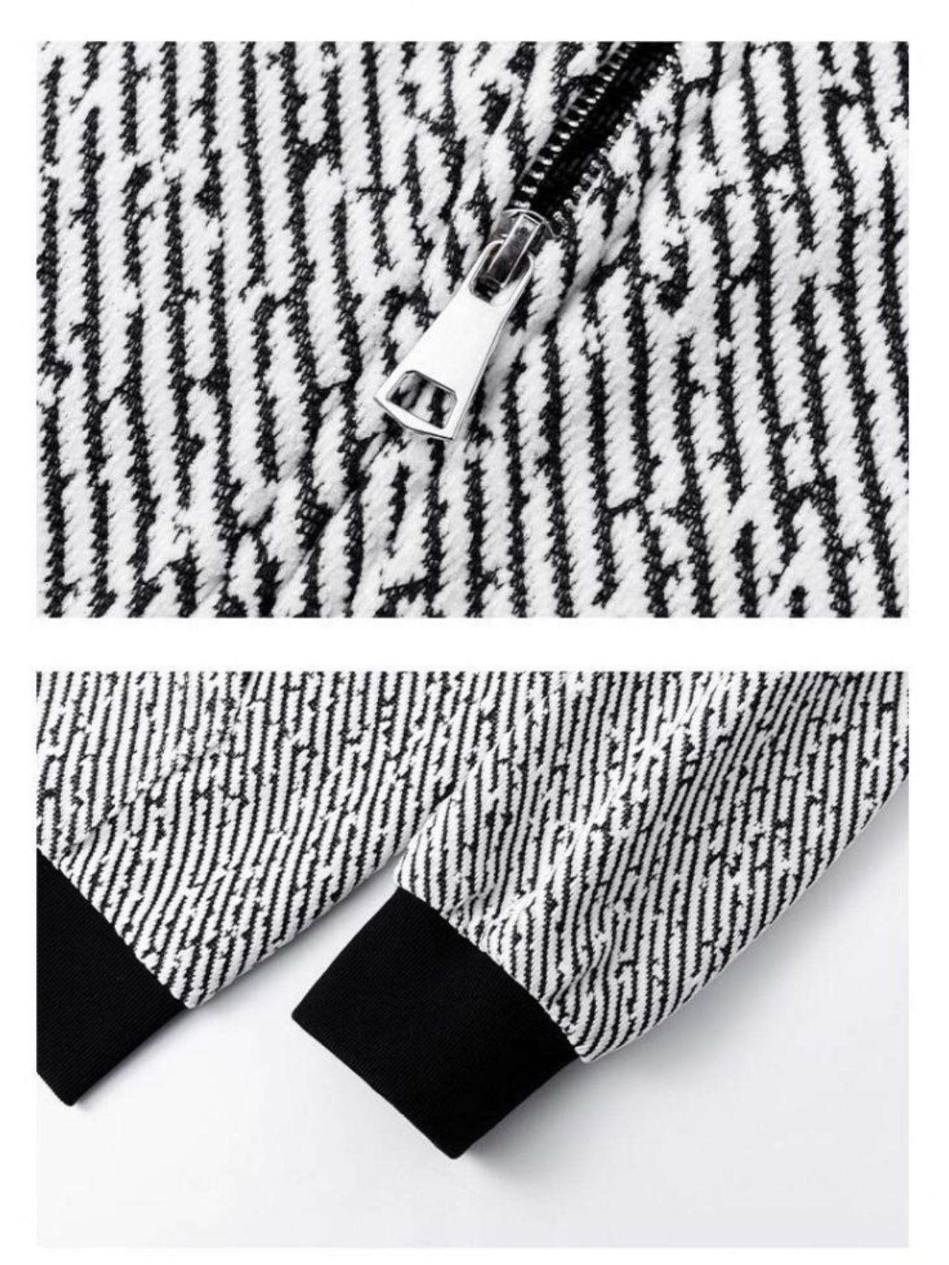 Men's Textured Shiny Full-Zip Hoodie, Heavyweight Oversized Loungewear Cardigan Jacket, American Streetwear Casual Top for Spring & Autumn