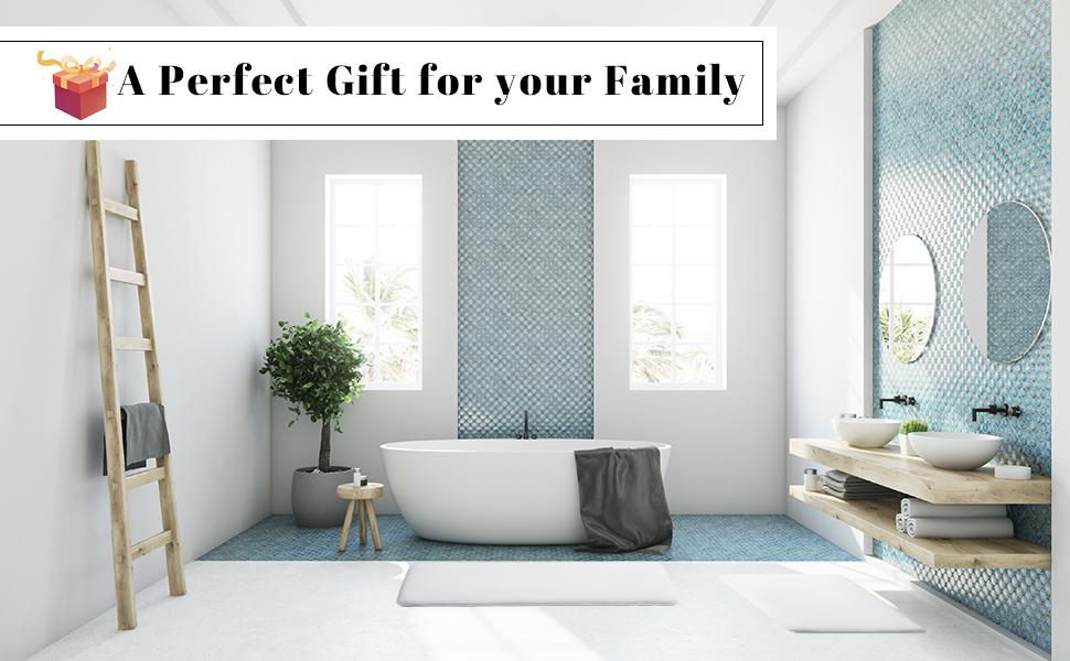 Memory Foam Bathroom Rugs-Soft and Non-Slip Bath Rugs, Machine Washable, Super Absorbent Velvet Bath Mats，Easier to Dry for Bathroom  Rugs Microfiber Cozy