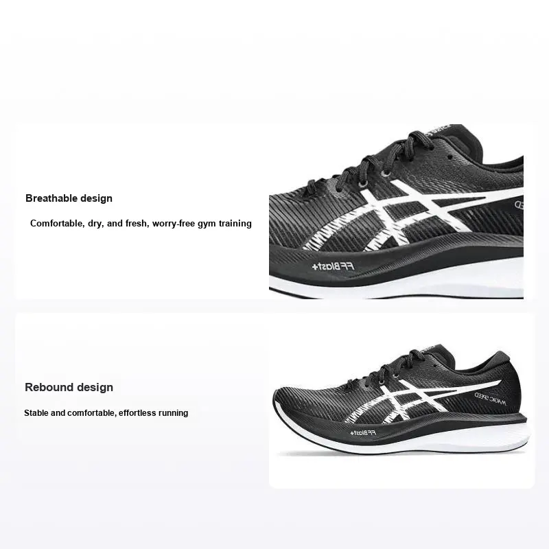 Asics Magic Speed 3 2E Wide 'Black White' 1011B704-001