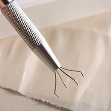 Fcozpjk 100Pcs Soft Nail Sponges for Ombre Nail Art Sponges With Grabbing Pen Aura Nails Ombre Nail Brush Manicure Nail Art Tools