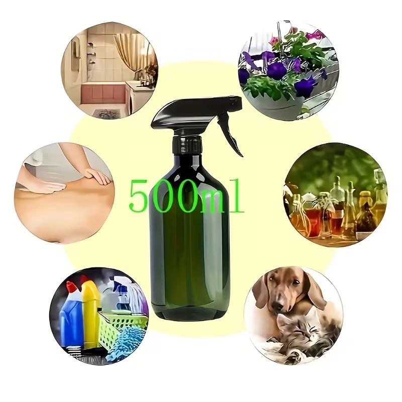 Multifunctional Spray Bottle Set, 6 or 8 Pack Options, 16.9 Oz Large Capacity Reusable Storage Bottles, Ideal for Shampoo, Shower Gel, Cleaning Liquid, Gardening, Beauty Salon