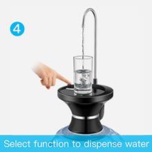 Drinking Water Dispenser Pump, Automatic Electric Drinking Water Bottle Pump for 2-5 Gallon Water Jugs, USB Rechargeable with 2 Switch Control, Stable and Portable for Home, Kitchen, Office, Camping Drinking Water Dispenser Pump, Automatic Electric Drinking Water Bottle Pump for 2-5 Gallon Water Jugs, USB Rechargeable with 2 Switch Control, Stable and Portable for Home, Kitchen, Office, Camping