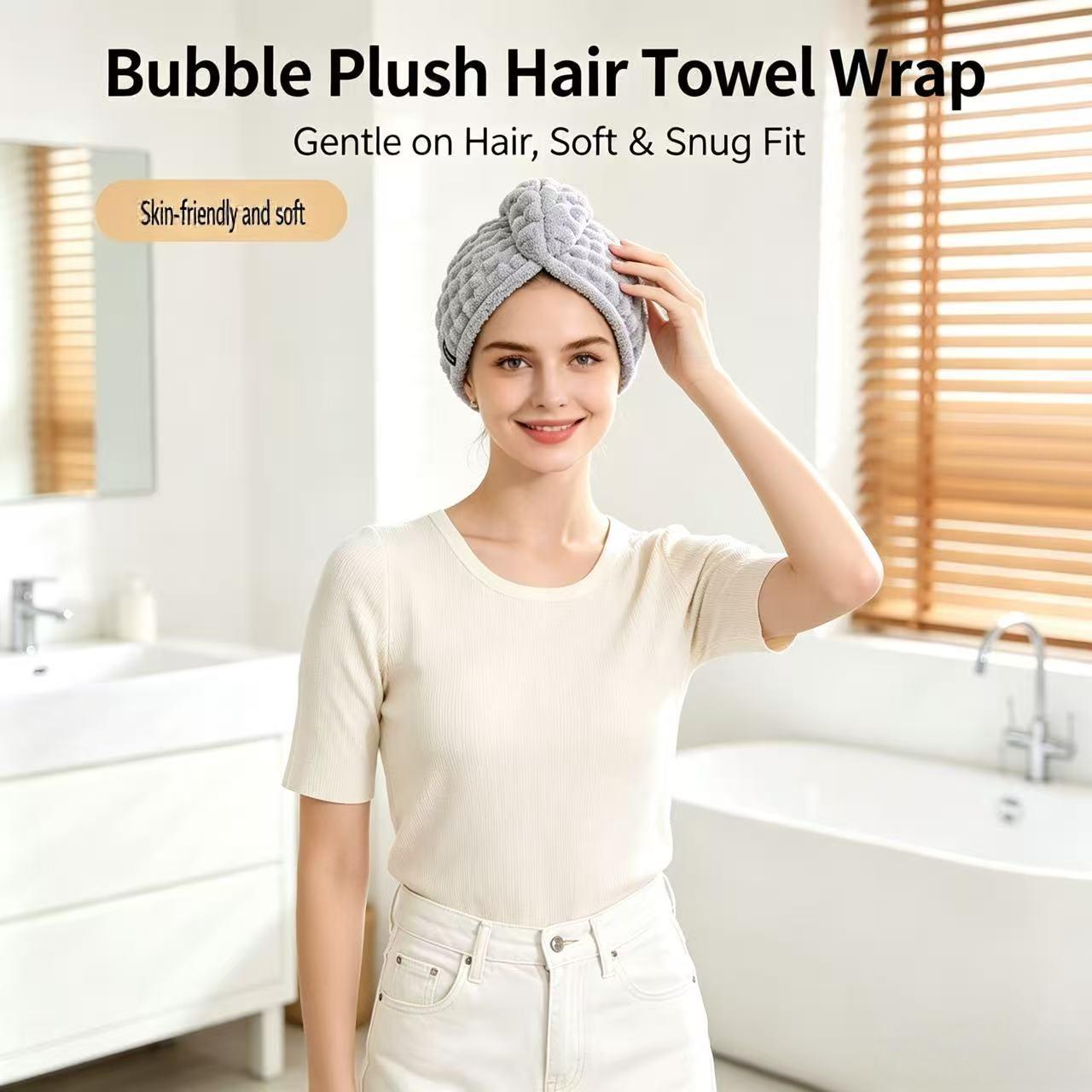 Women's quick-dry hair towel, absorbent and thickened, new style shower cap towel head wrap