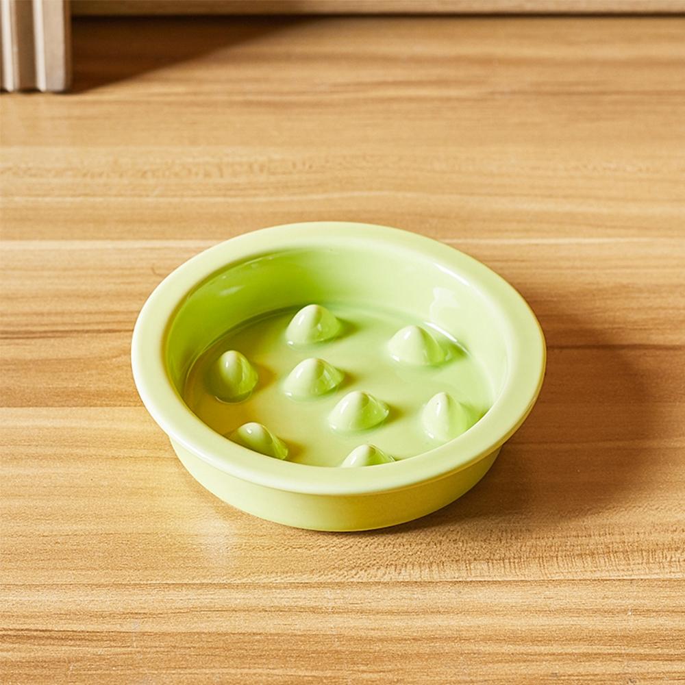 Slow Feed Ceramic Dog Pet Slow Feeder, Cervical Spine Protection, Anti-Choking Cat Bowl, Dog Food Bowl, Cat Food Bowl, Elevated Slow Feeder, Slow Feeder Bowls