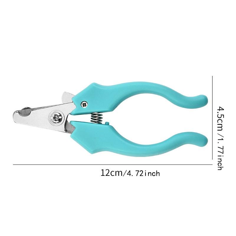 Stainless Steel Pet Nail Clipper, Dog Nail Clippers, Cat Nail Trimmer, Pet Grooming Tools, Durable and Easy to Use