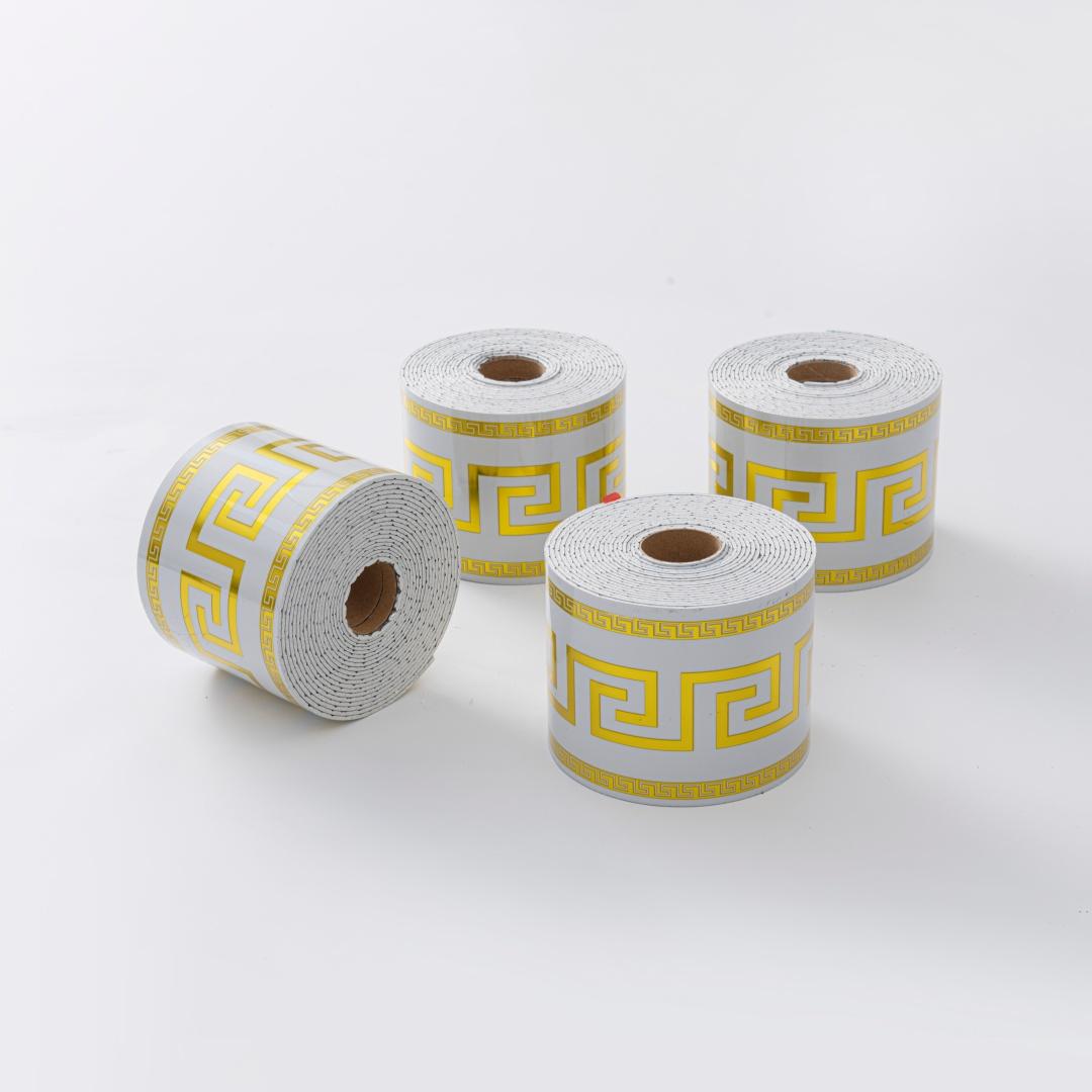 Thickened European Style Marble Wallpaper - Self-adhesive Removable Wallpaper, Gold Texture, Waterproof Wear-resistant Vinyl Material, 7ft x 3.94ft Luxury Marble Pattern, Suitable for Walls, Floors, Cabinets