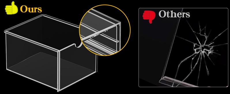 7CODE Makeup Organzier with 5 Drawers, Clear Stackable Storage Drawers, Bathroom Countert Organizer,Plastic Storage Bins For Makeup, Vanity, Cabinets, Pantry, Home Organization and Storage