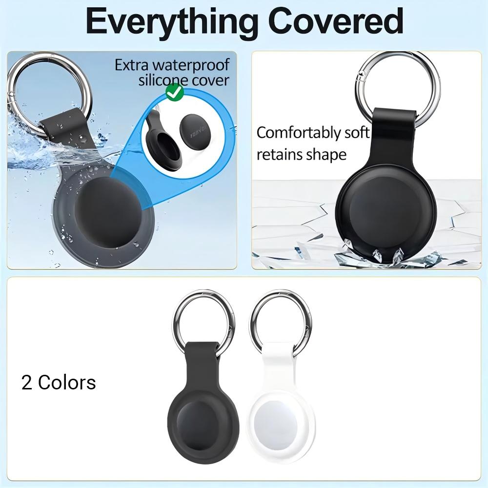 Smart tracking anti-lost tag (1 pack), compatible with Apple iOS / Google Android "Find My" apps (supports both iOS and Android systems), features a replaceable battery, and is suitable for luggage, bags, wallets, backpacks, keys, and pets.
