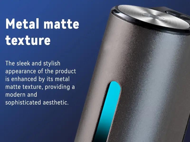 Smart Air Freshener Diffuser - 6*10ML Natural Perfume Essential Oils, Rechargeable Car Aroma Diffuser,Car Accessories Gifts Smart Air Freshener Diffuser - 6*10ML Natural Perfume Essential Oils, Rechargeable Car Aroma Diffuser,Car Accessories Gifts