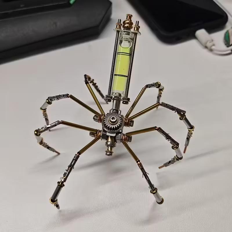 DIY Mechanical Scorpion Model Kit, High-Difficulty Handmade Art, Perfect Gift for Holidays, No Batteries or Glue Included