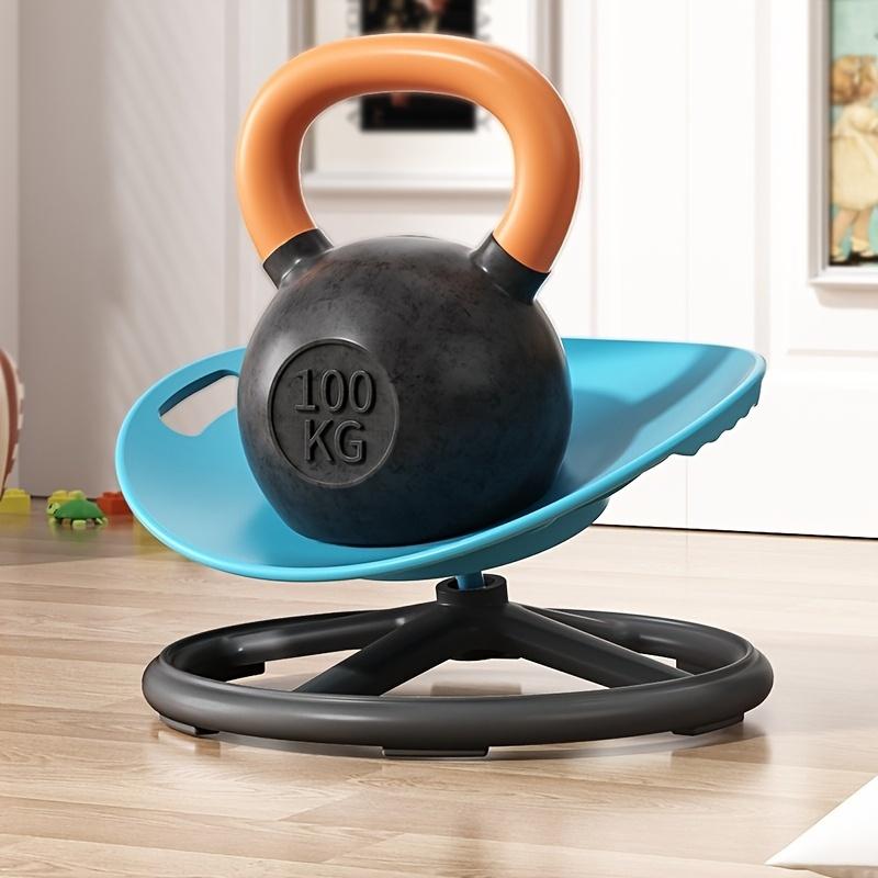This chair features a swivel design, an oval eggshell shape, a non-slip metal base, and a sturdy plastic frame. It is ideal for training centers, sports stadiums, and home environments.